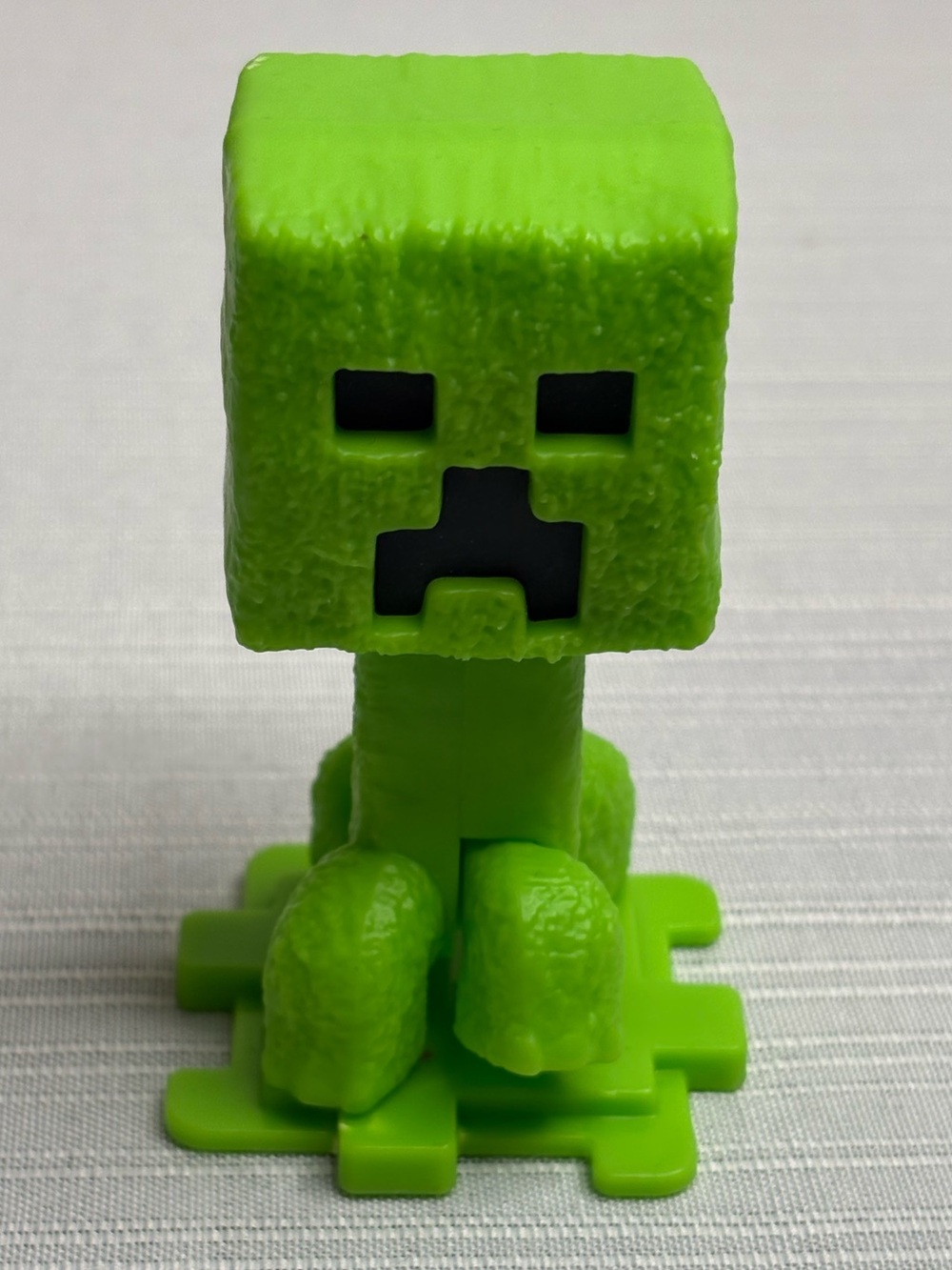 McDonald's 2025 Minecraft Green Creeper Figure Toy